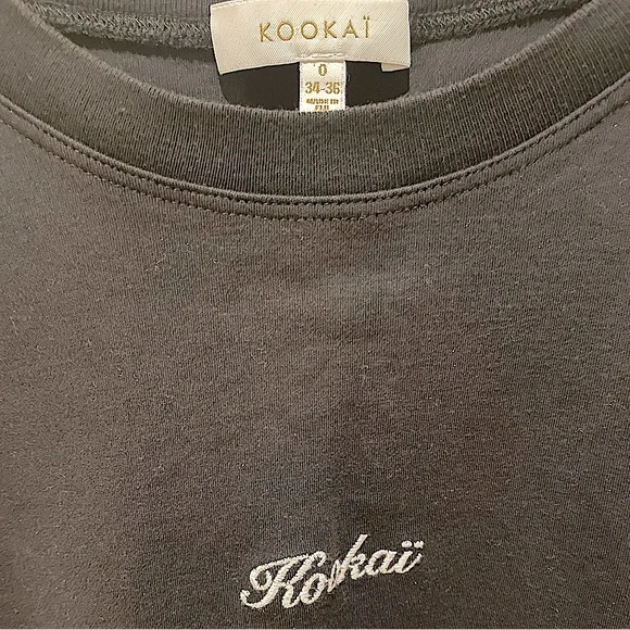 Two Kookai Cropped Tees - Picture 3 of 4